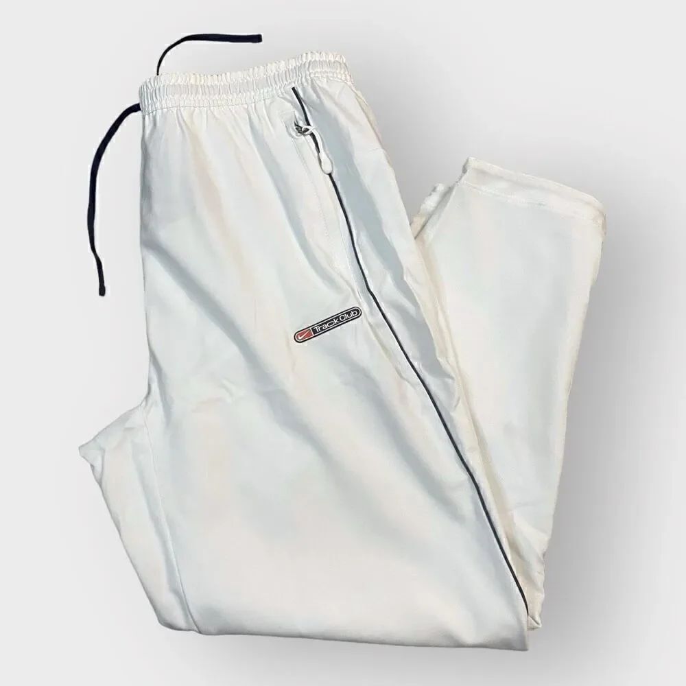 Nike Challenger Track Club White Dri-FIT Running Pants FB5503-121 Mens size L